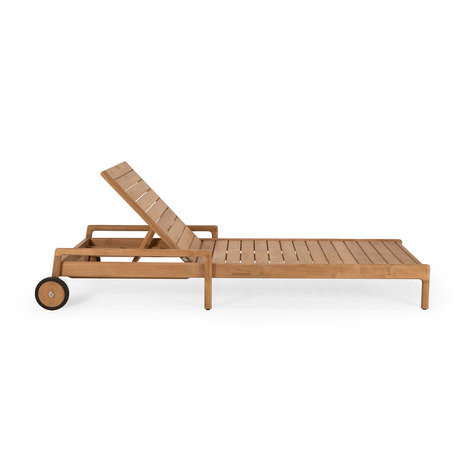 Ethnicraft outdoor teak Jack adjustable lounger