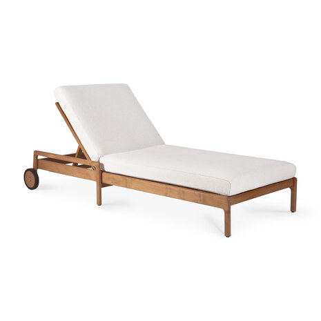 Ethnicraft cushion for teak lounger Jack adjustable off white