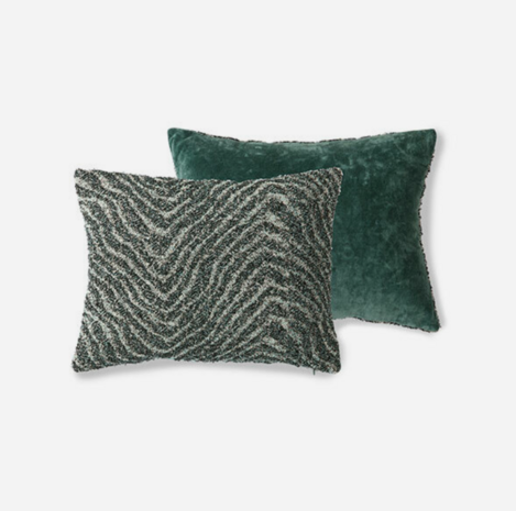 HKliving DORIS for HKLIVING jacquard weave zigzag cushion (30x40)