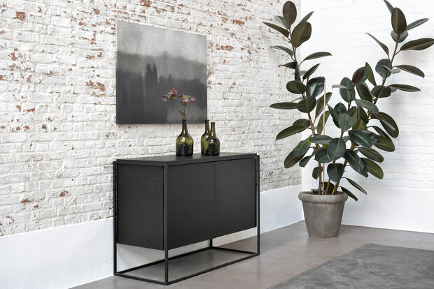 Ethnicraft Monolit sideboard black