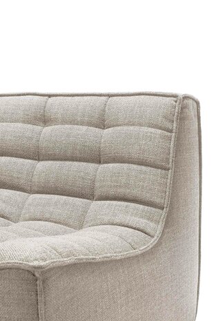 Ethnicraft N701 sofa - 2 seater - Beige