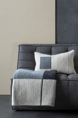 Ethnicraft N701 sofa - 2 seater - Dark grey