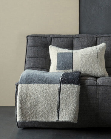 Ethnicraft N701 sofa - 1 seater dark grey 