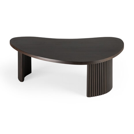 Ethnicraft Mahogany Boomerang 85cm coffee table