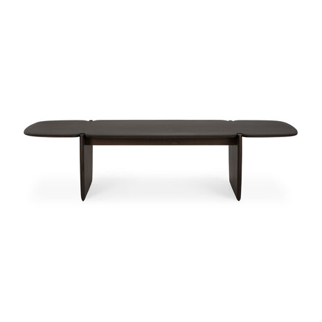 Ethnicraft Mahogany PI dark brown coffee table