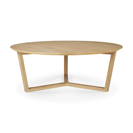 Ethnicraft Oak Tripod coffee table