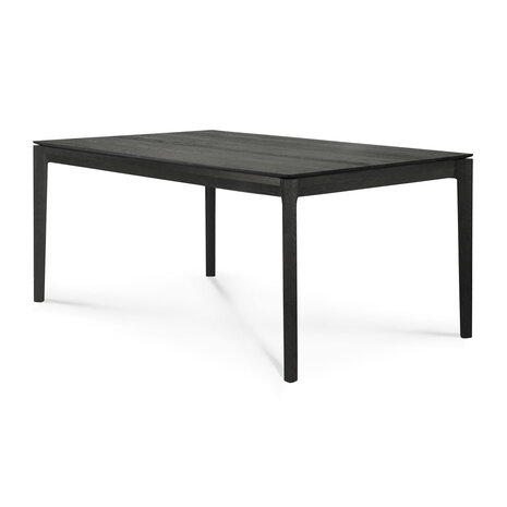 Ethnicraft Oak Bok black dining table 160 cm