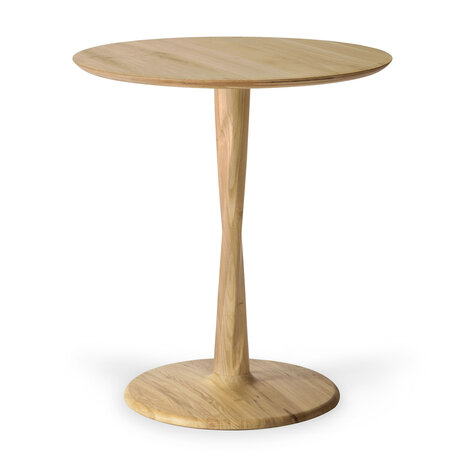 Ethnicraft Oak Torsion dining table 70 cm