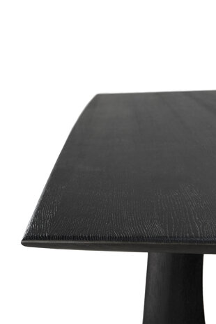 Ethnicraft Oak Geometric black dining table 220 cm 