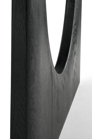 Ethnicraft Oak Geometric black dining table 250 cm 