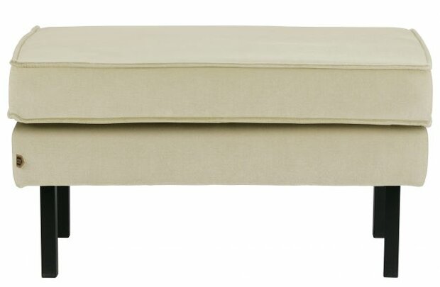 WOOOD Premium Rodeo Hocker Op Poten Velvet Pistache