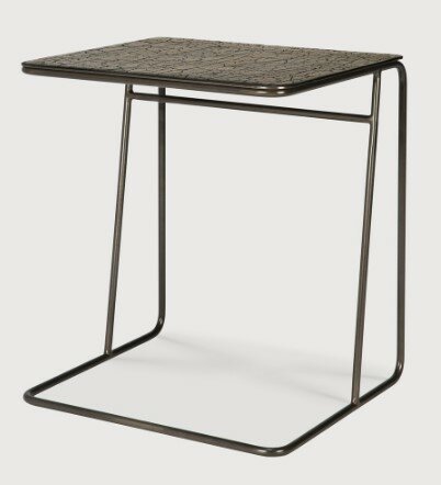 Ethnicraft Ellipse side table - umber