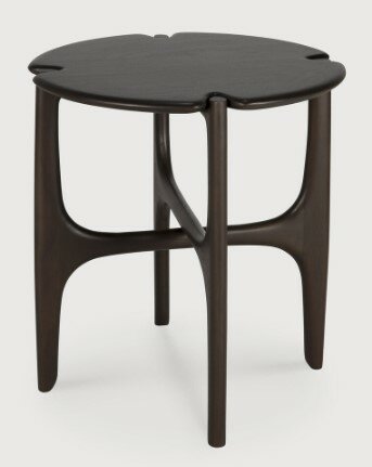 Ethnicraft Mahogany PI dark brown side table