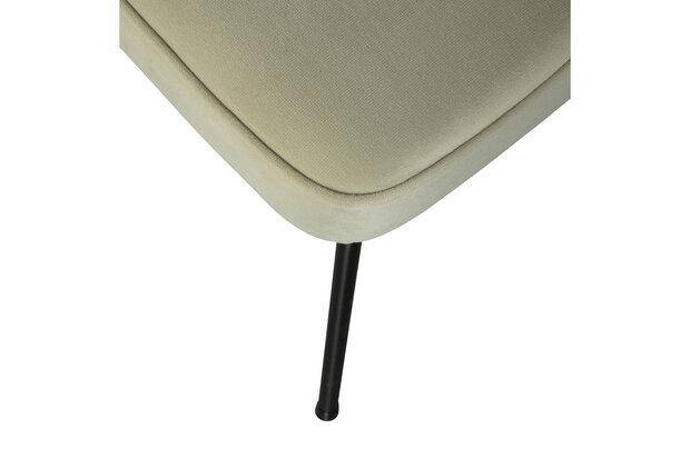 WOOOD Premium Vogue eetkamerstoel fluweel pistache