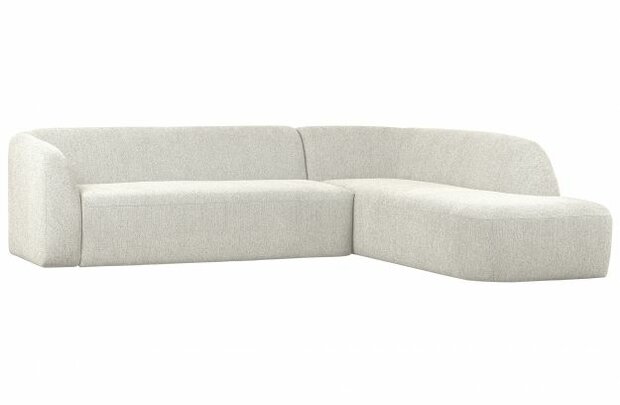 WOOOD Premium Sloping Hoekbank Rechts Pearl Melange