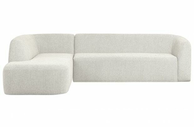 WOOOD Premium Sloping Hoekbank Links Pearl Melange