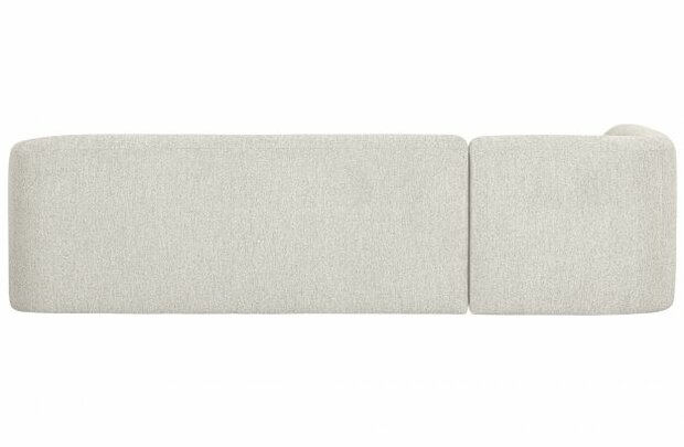 WOOOD Premium Sloping Hoekbank Links Pearl Melange