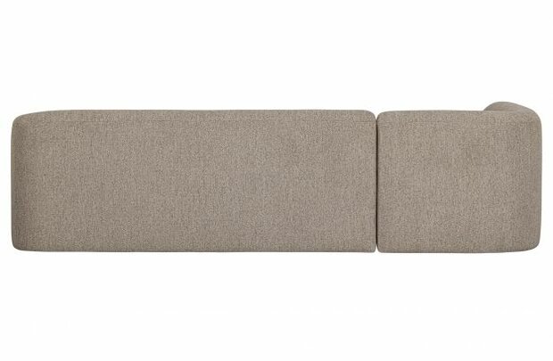 WOOOD Premium Sloping Hoekbank Links Naturel Melange