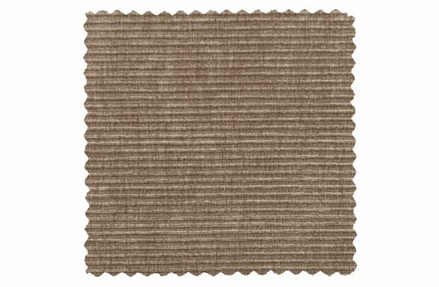 BePureHome Statement 1-zits Element Brede Platte Rib Clay