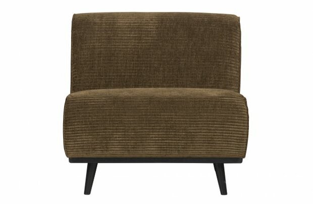 WOOOD Premium Statement 1-zits Element Brede Platte Rib Rock