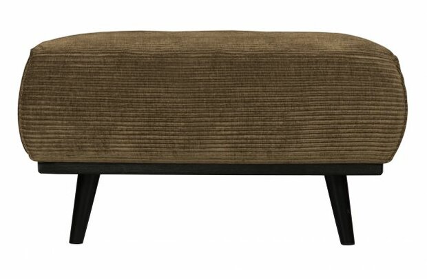 WOOOD Premium Statement Hocker Brede Platte Rib Rock