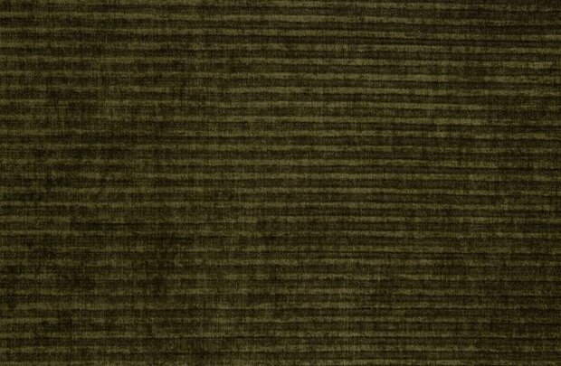 WOOOD Premium Statement 3-zits Bank 230cm Brede Platte Rib Warm Groen