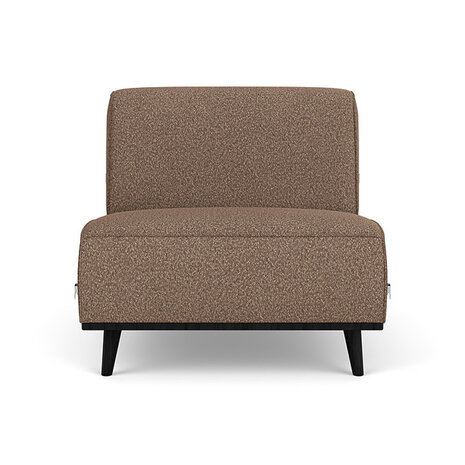 WOOOD Premium Statement 1-zits Element BoucLÉ Nougat