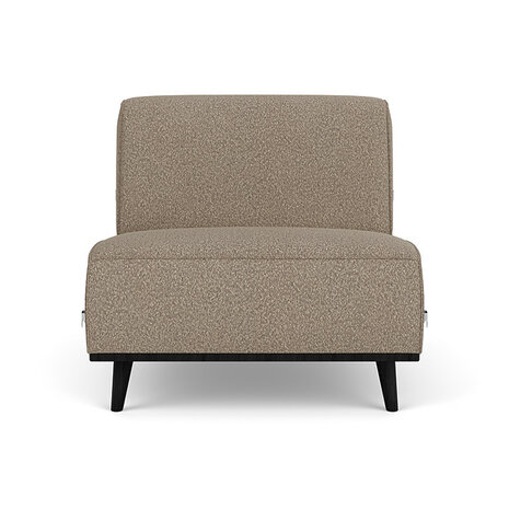 WOOOD Premium Statement 1-zits Element BoucLÉ Beige