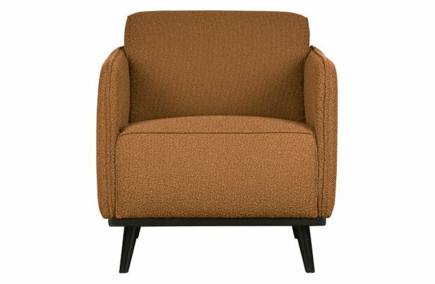 WOOOD Premium Statement Fauteuil Met Arm Boucle Butter