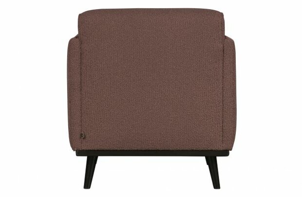 WOOOD Premium Statement Fauteuil Met Arm BoucLÈ Coffee