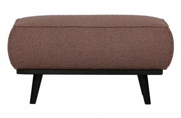 WOOOD Premium Statement Hocker BoucIÈ Coffee