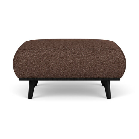 WOOOD Premium Statement Hocker BoucIÈ Coffee