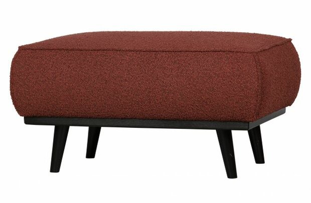 WOOOD Premium Statement Hocker BoucIé Chestnut