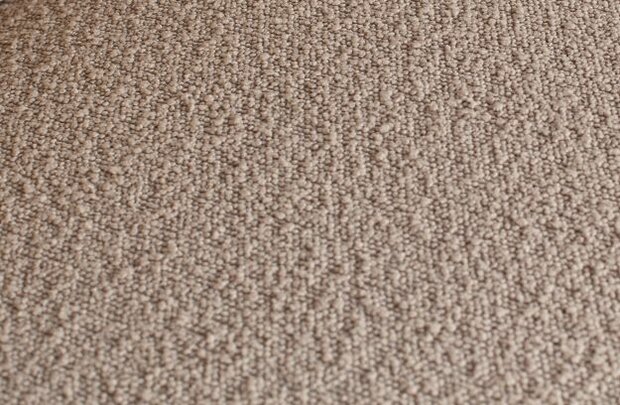 WOOOD Premium Statement Hocker BoucIé Beige