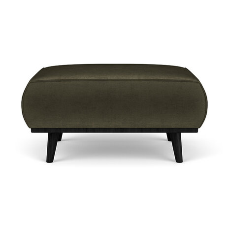 BePureHome Statement Hocker Fluweel Warm Groen