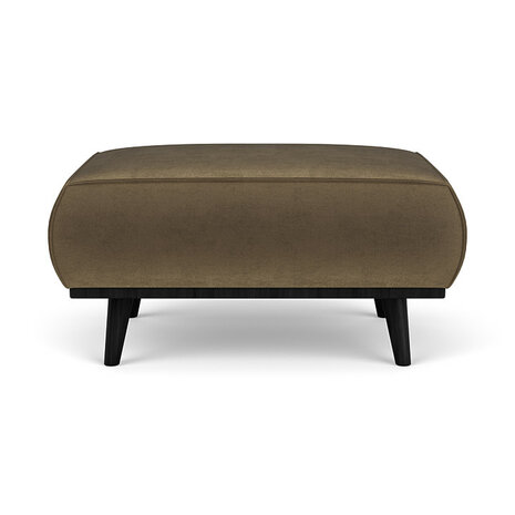 BePureHome Statement Hocker Fluweel Taupe