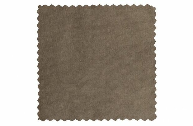 BePureHome Statement Hocker Fluweel Taupe