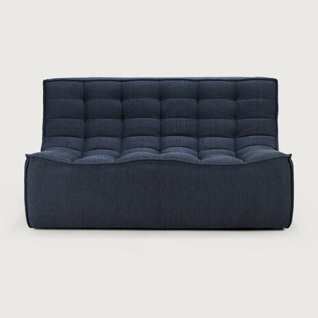 Ethnicraft N701 sofa - 2 seater - Graphite