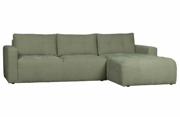 Vtwonen Bar Chaise Longue Geweven Stof Rechts Groen