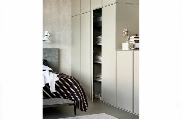 Vtwonen Daily Closet Double 200x100cm Grenen DakarGrau [FSC]