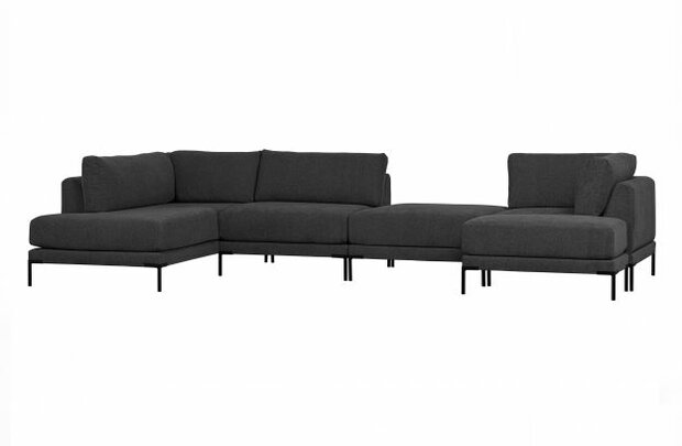 Vtwonen Couple Loveseat Element Donkergrijs