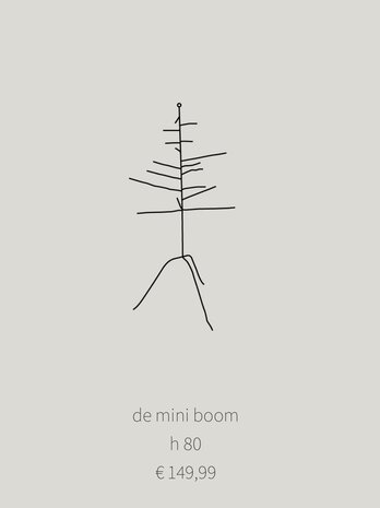 K'willeminhuis mini kerstboom 