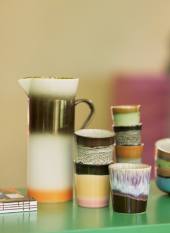 HKliving 70s ceramics: coffee mug bomb