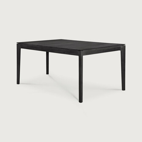 Ethnicraft Bok Outdoor Dining Table varnished teak black rectangular 250cm