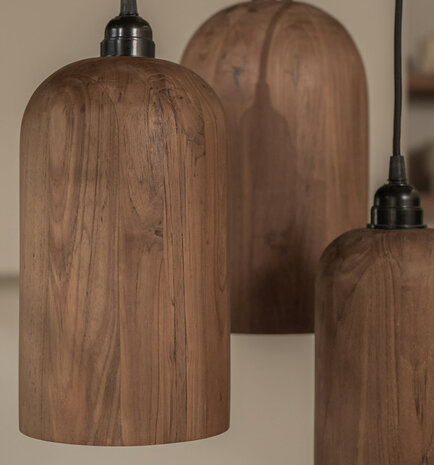 dBodhi Bullet Wood Lamp Shade 29cm