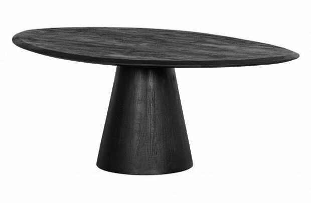 WOOOD Premium Posture Salontafel 120cm Hout Zwart