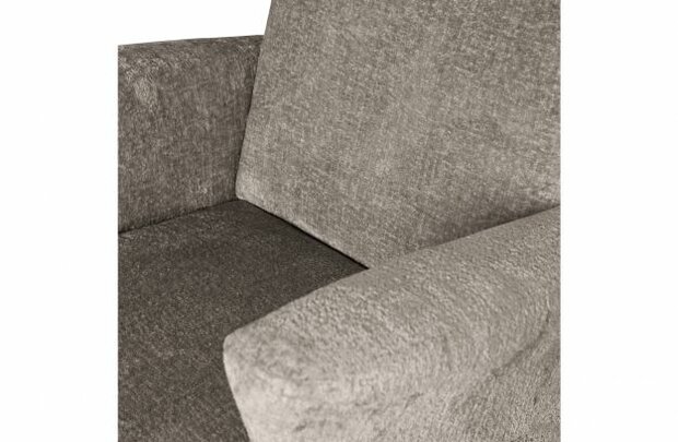 WOOOD Premium Muse Fauteuil Grof Geweven Stof Taupe