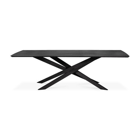 Ethnicraft Oak Mikado dining table black 240cm