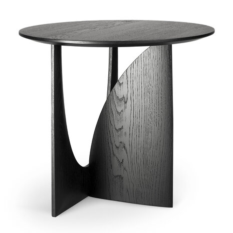 Ethnicraft Geometric side table oak black