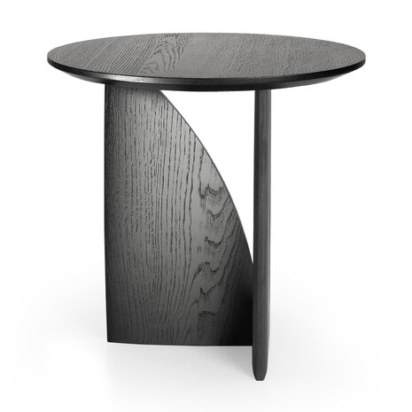 Ethnicraft Geometric side table oak black